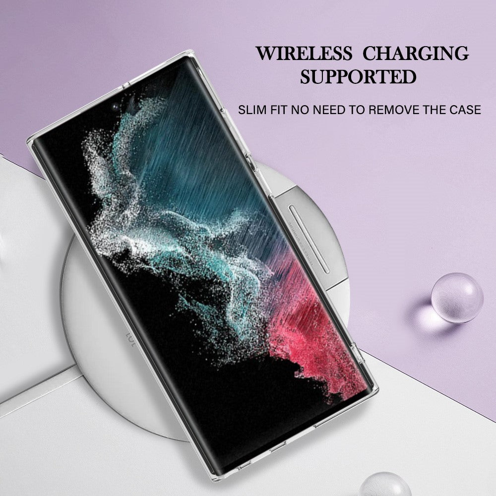 Galaxy S23 Ultra Schutzhülle – Mit Marmormuster 2,0 mm Galvanik-Rückseite