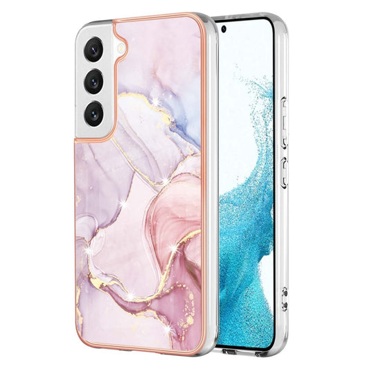 Galaxy S23 Plus Schutzhülle – Mit Marmormuster 2,0 mm Galvanik-Rückseite
