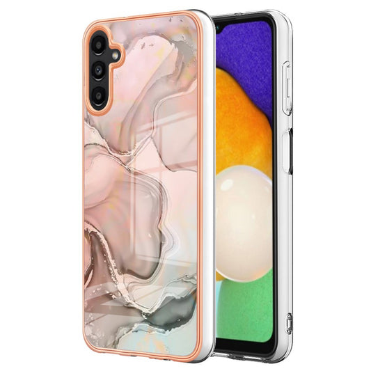 Galaxy A54 5G Schutzhülle – Mit Marmormuster 2,0 mm Galvanik-Rückseite