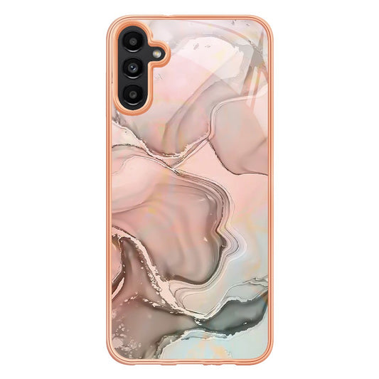 Galaxy A54 5G Schutzhülle – Mit Marmormuster 2,0 mm Galvanik-Rückseite