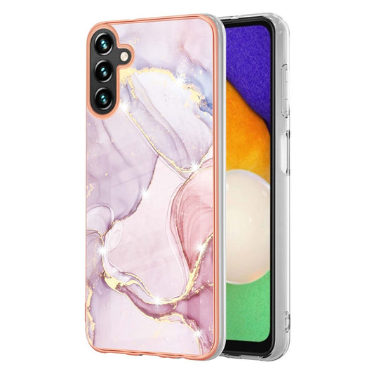 Galaxy A54 5G Schutzhülle – Mit Marmormuster 2,0 mm Galvanik-Rückseite