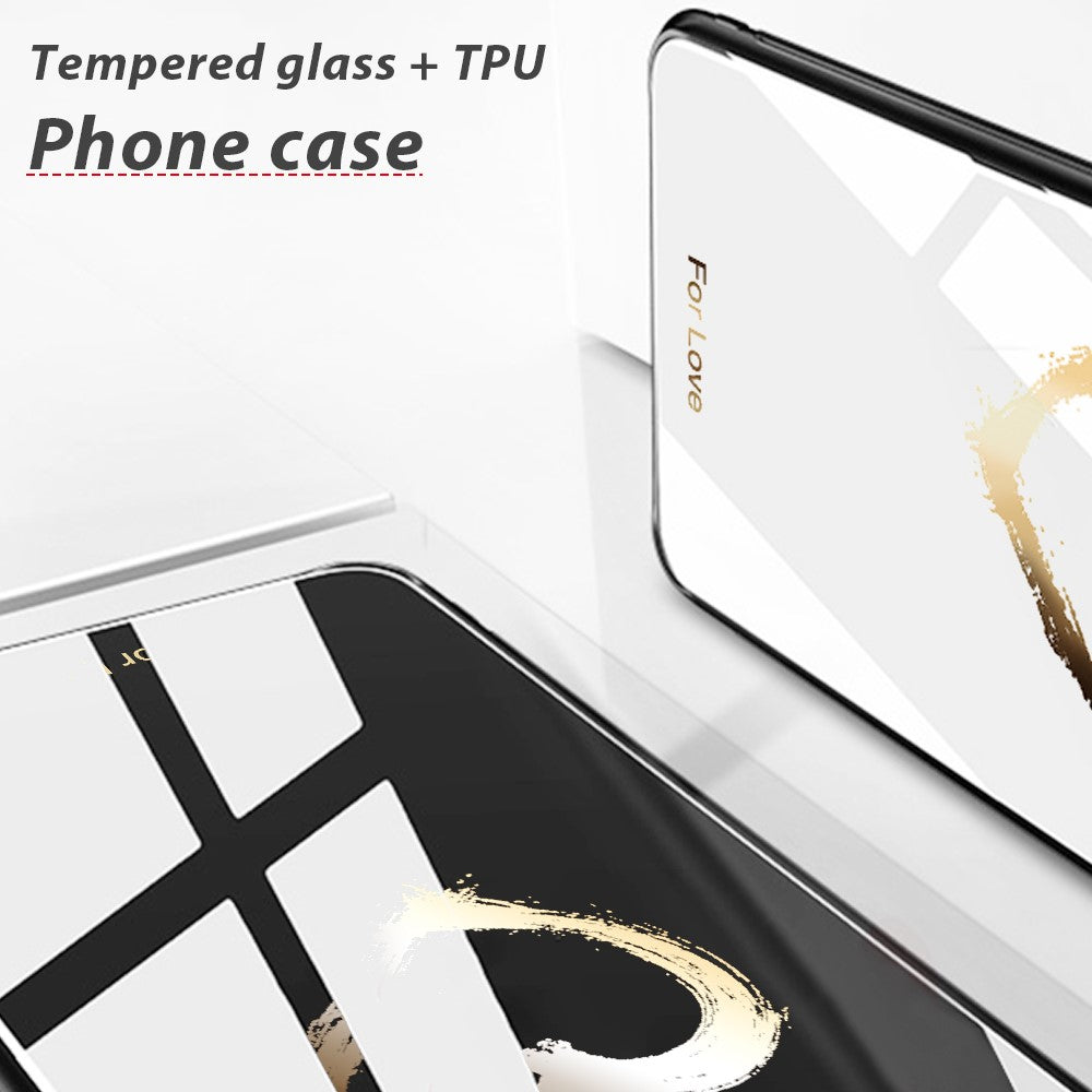 For Xiaomi Redmi Note 12 Pro 5G PU Leather Stand Wallet Cover with Strap Shockproof TPU+PC+Tempered Glass Mobile Phone Case Stylish Pattern Printing Cellphone Protective Cover
