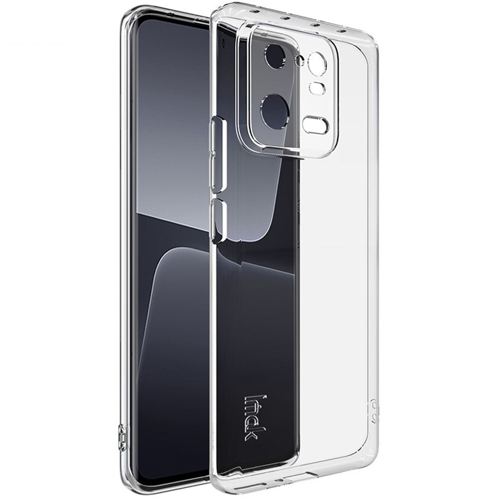 IMAK UX-10 Series Drop-proof Phone Case for Xiaomi 13 Pro 5G, Crystal Clear Flexible TPU Mobile Phone Cover