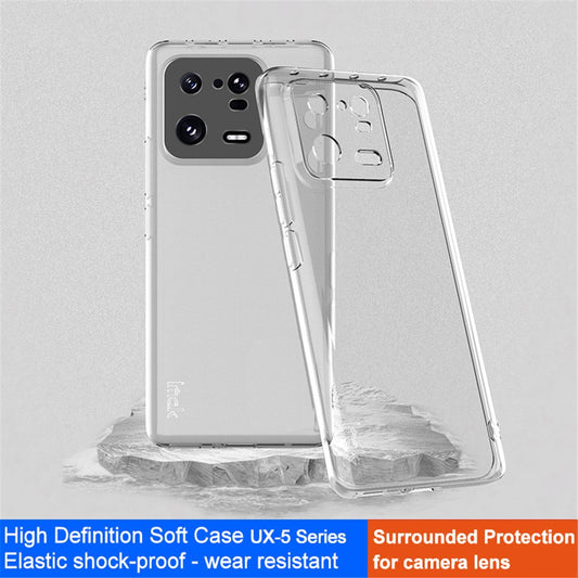 Xiaomi 13 Pro 5G Handyhülle – IMAK UX-10 Series Drop-proof Phone Case Kristallklare, flexible TPU