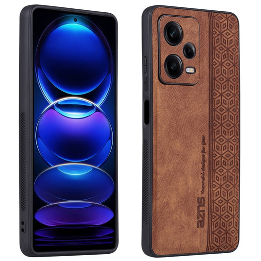 Xiaomi Redmi Note 12 Pro+ 5G Handyhülle – AZNS mit aufgedrucktem Muster, sturzsichere, mit PU-Leder beschichtete TPU