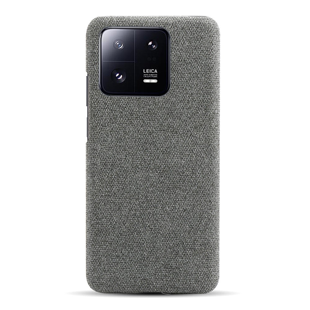 Shockproof Phone Case For Xiaomi 13 Pro 5G, Solid Color Hard PC Cloth Texture Mobile Phone Cover