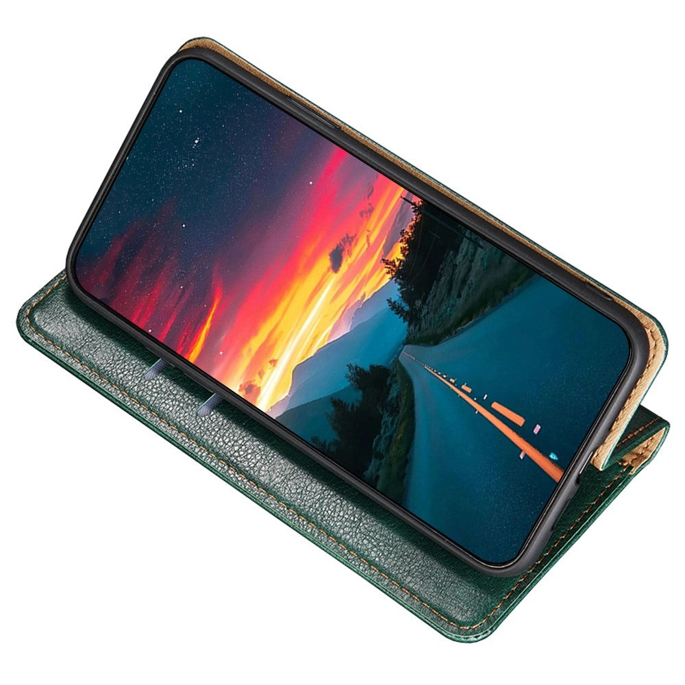 For Xiaomi 13 Pro 5G Wallet PU Leather Magnetic Auto-closing Protective Cover Anti-Scratch Foldable Stand Phone Case