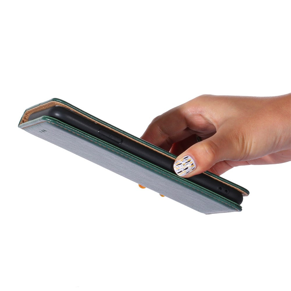 For Xiaomi 13 Pro 5G Wallet PU Leather Magnetic Auto-closing Protective Cover Anti-Scratch Foldable Stand Phone Case