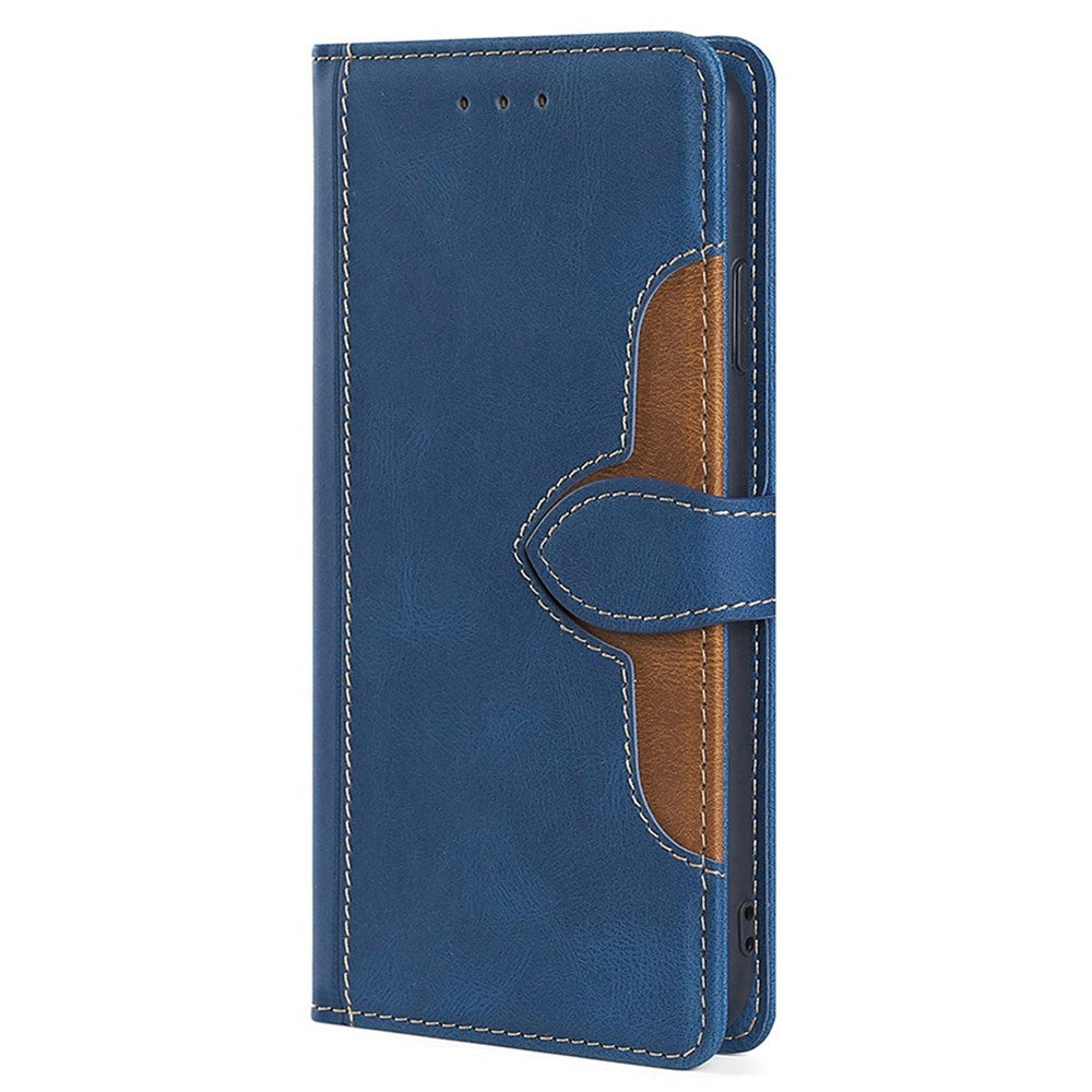 For Xiaomi 13 5G Drop-proof Straw Hat Pattern PU Leather Phone Case Skin-touch Feeling Scratch-resistant Cell Phone Cover Stand Wallet