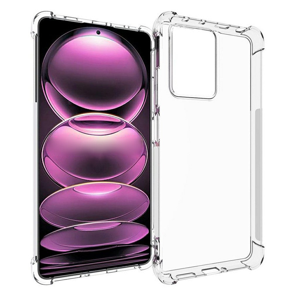 For Xiaomi Redmi Note 12 Pro 5G / Note 12 Pro Speed 5G / Poco X5 Pro 5G Anti-Slip Drop Protection Case Clear TPU Reinforced Corners Shockproof Phone Cover