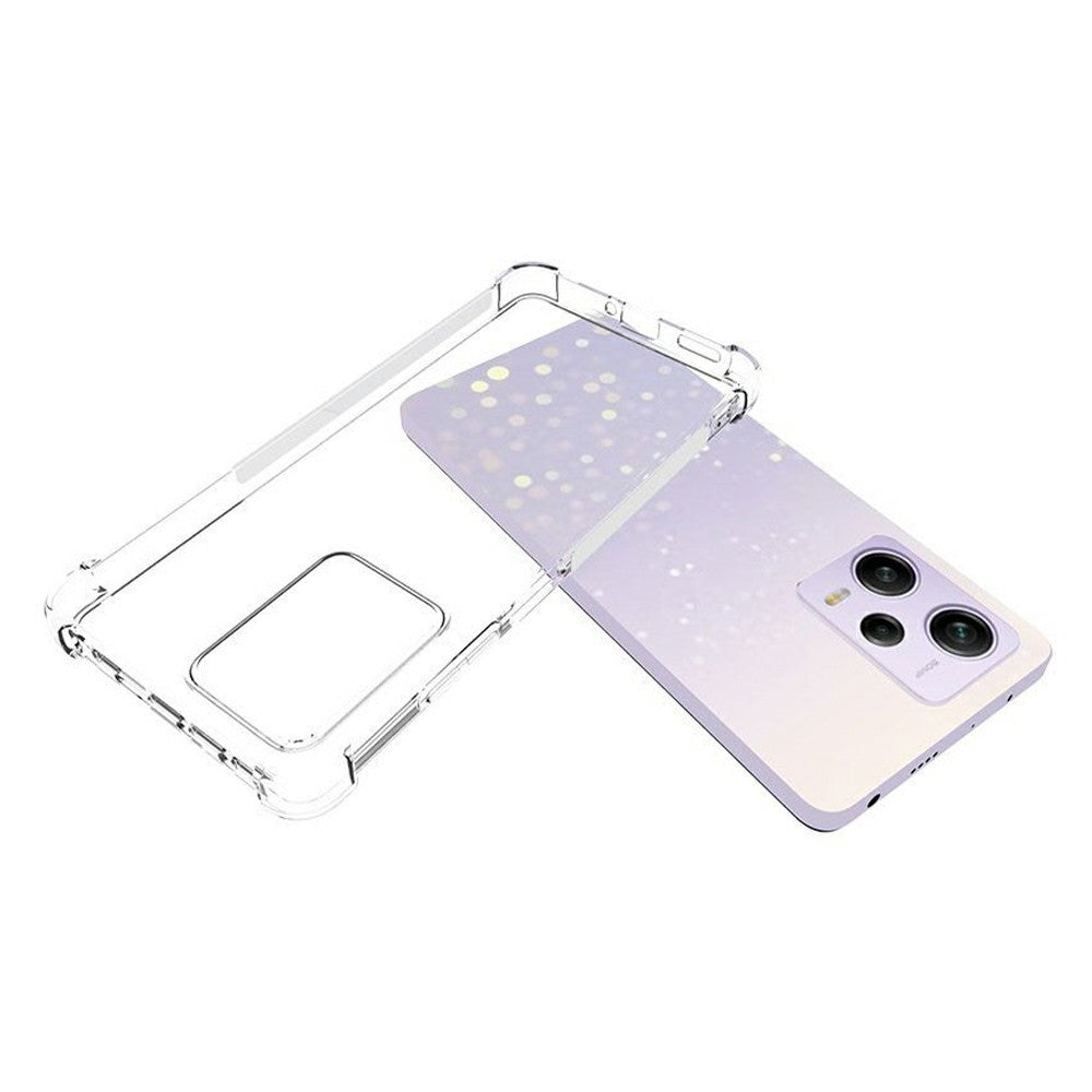 For Xiaomi Redmi Note 12 Pro 5G / Note 12 Pro Speed 5G / Poco X5 Pro 5G Anti-Slip Drop Protection Case Clear TPU Reinforced Corners Shockproof Phone Cover