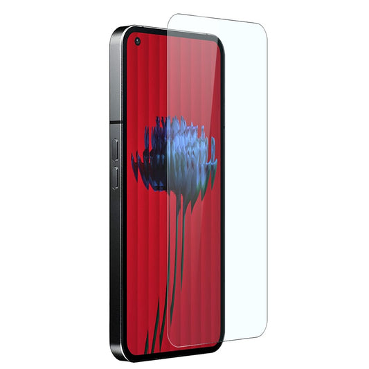 Nothing phone (1) 5G Transparente Handyhülle – 2-in-1-Design: Vergilbungsfrei, aus weichem TPU,  Displayschutzfolie aus gehärtetem Glas