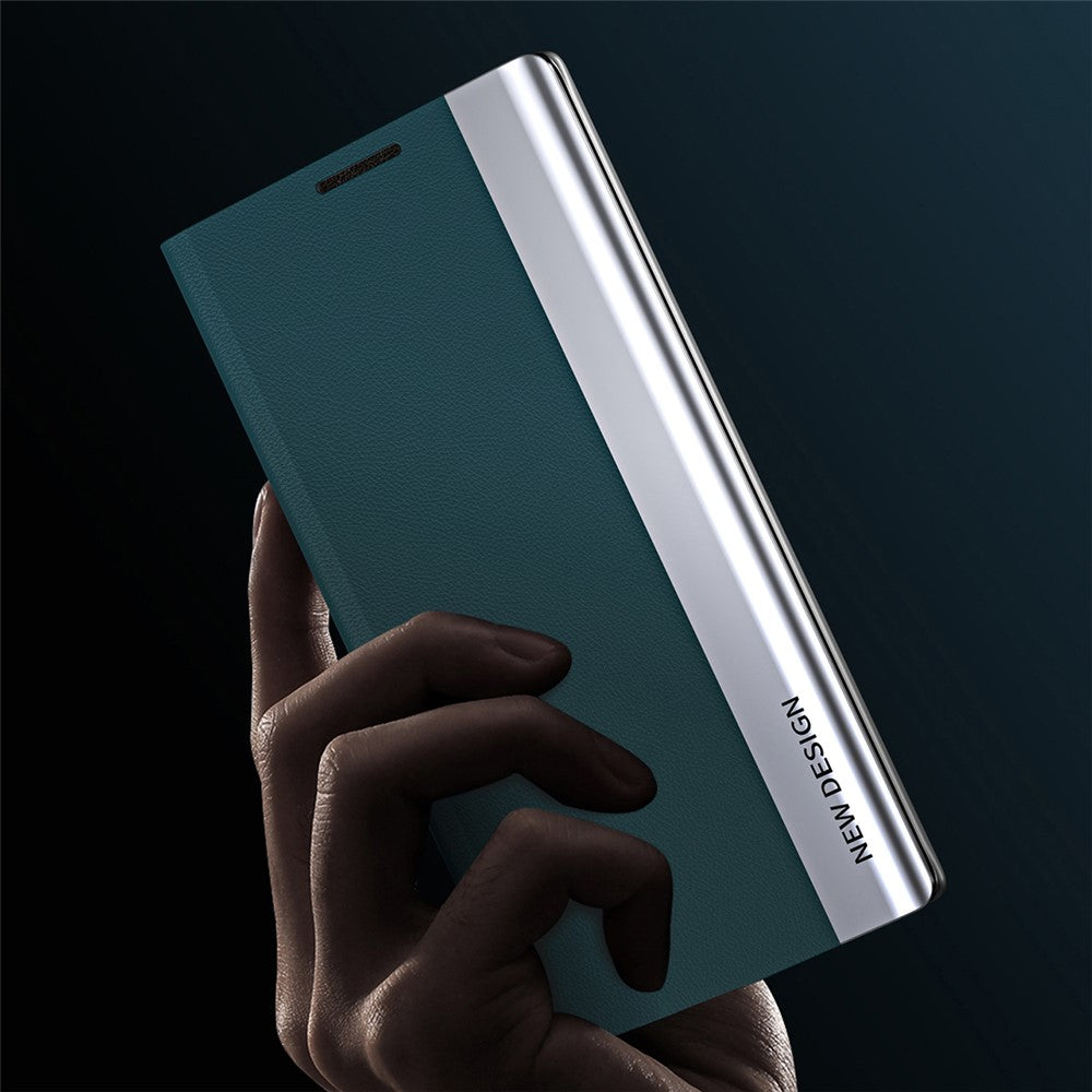 Galaxy A54 5G Klappbare Hülle – elegant, stoßfest, mit Ständer & galvanisierter Oberfläche