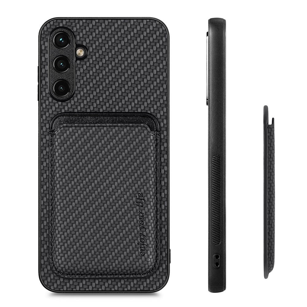 Galaxy A54 5G Schutzhülle – Magnetische abnehmbare Kartenhalter-Rückseite