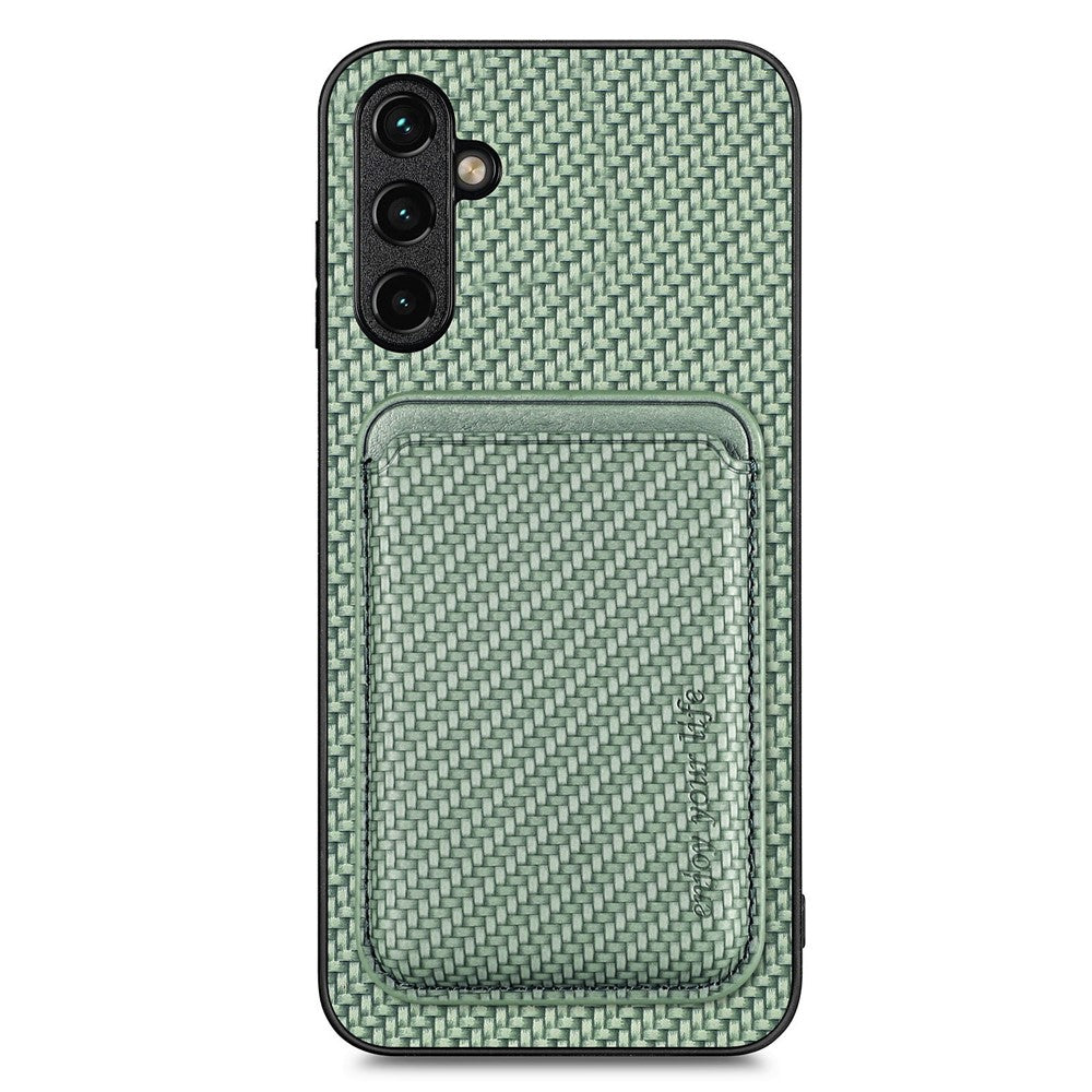 Galaxy A54 5G Schutzhülle – Magnetische abnehmbare Kartenhalter-Rückseite