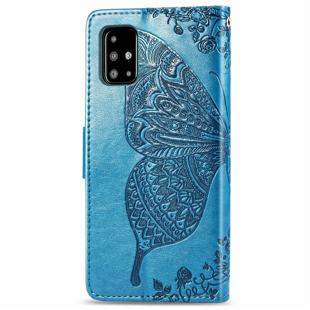 Galaxy A51 4G Wallet-Hülle – mit Kartenfächer & Ständer