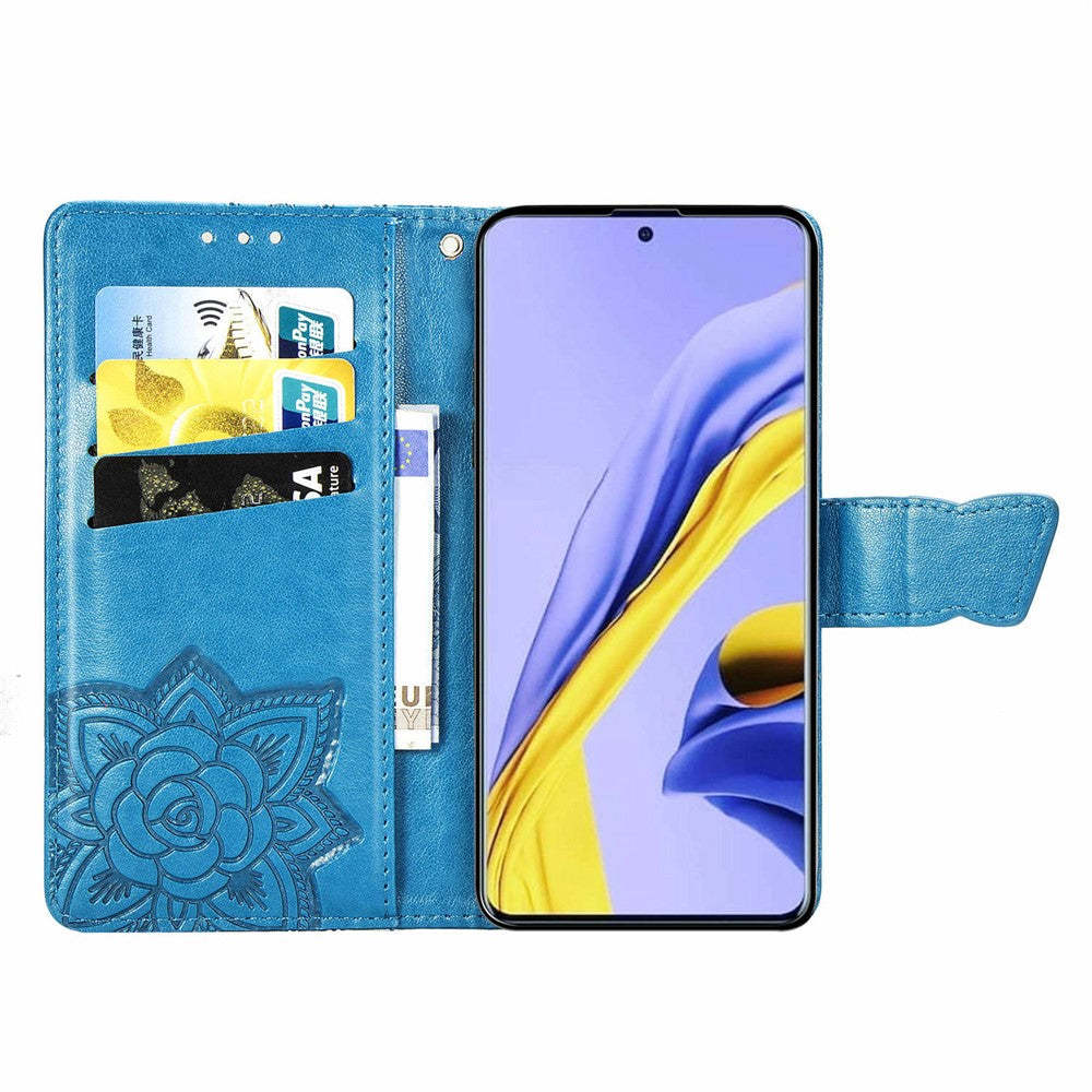 Galaxy A51 4G Wallet-Hülle – mit Kartenfächer & Ständer
