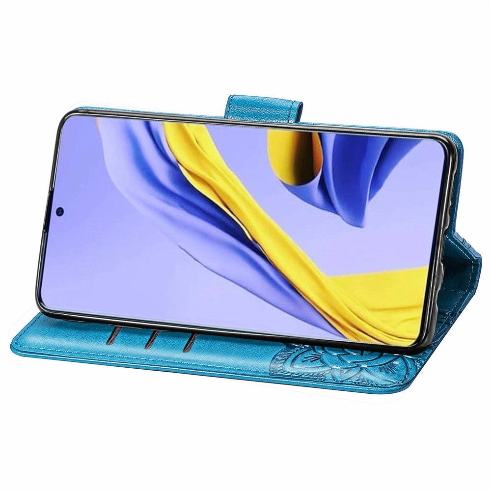 Galaxy A51 4G Wallet-Hülle – mit Kartenfächer & Ständer