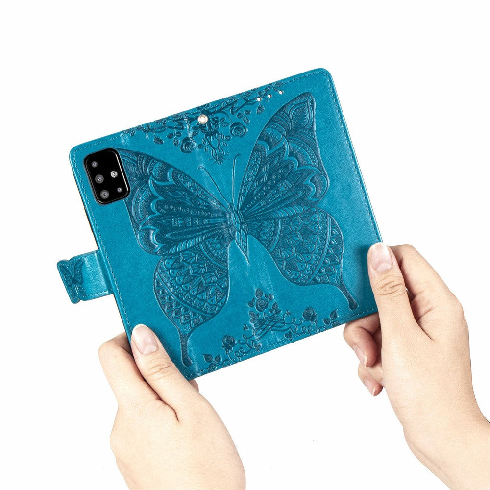 Galaxy A51 4G Wallet-Hülle – mit Kartenfächer & Ständer