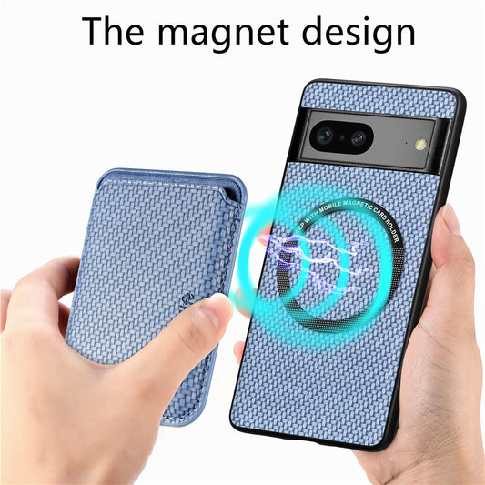Pixel 7a 5G Schutzhülle – Magnetische abnehmbare Kartenhalter-Rückseite
