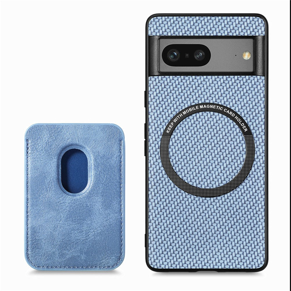 Pixel 7a 5G Schutzhülle – Magnetische abnehmbare Kartenhalter-Rückseite