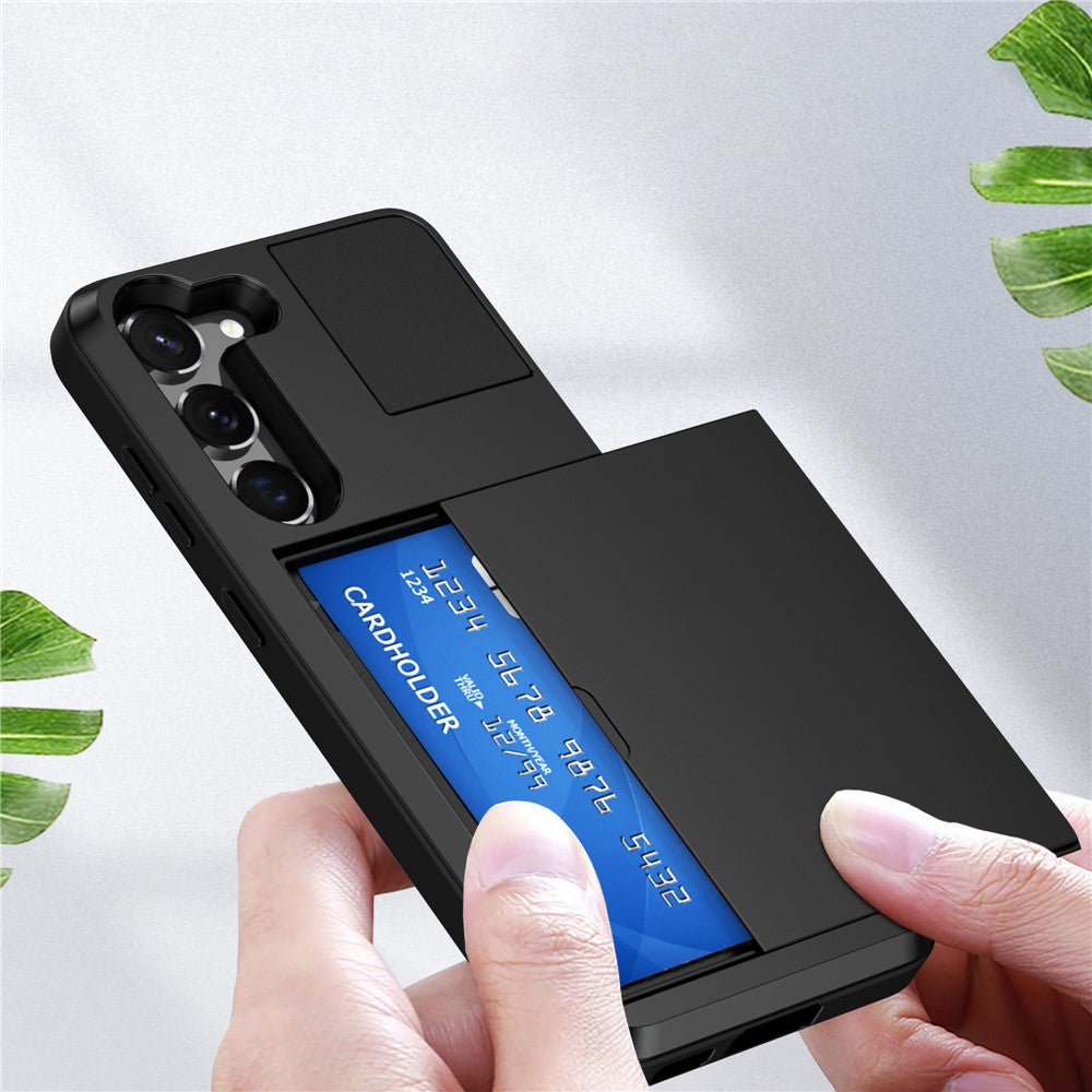 Galaxy S23 Schiebekartensteckplatz-Hülle – Mit Kratzfestem Design