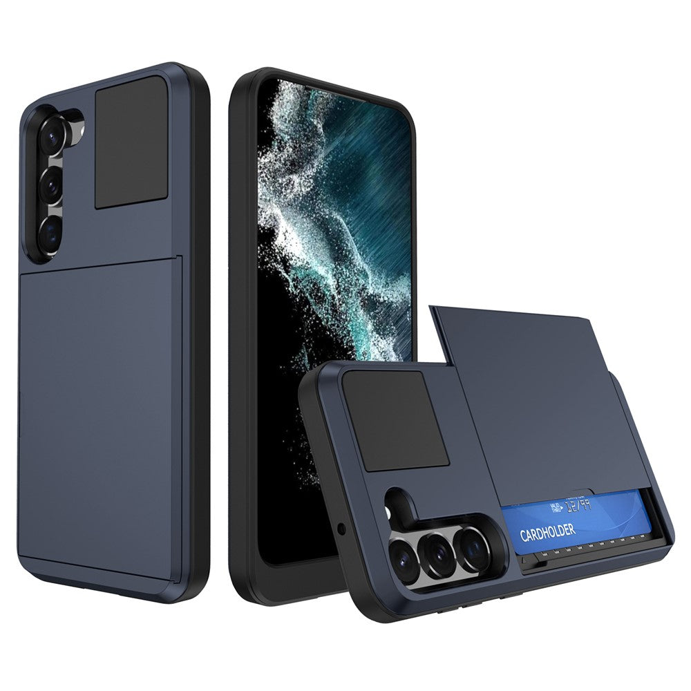 Galaxy S23 Plus Schiebekartensteckplatz-Hülle – Mit Kratzfestem Design
