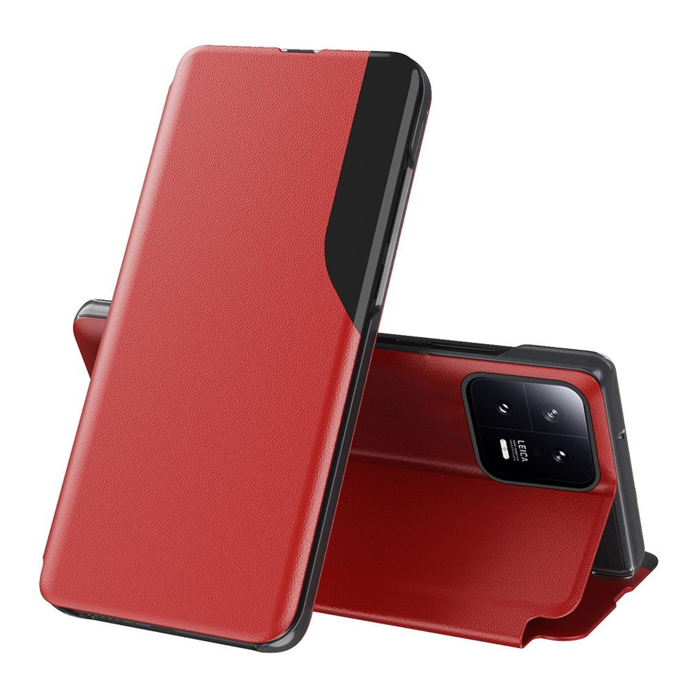 For Xiaomi 13 5G Phone Case Folio Flip PU Leather Stand Cover