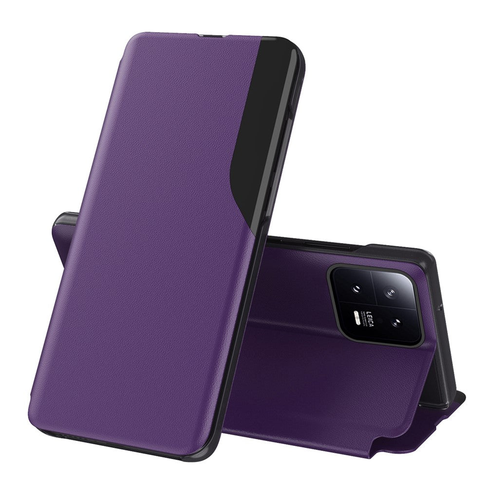 For Xiaomi 13 5G Phone Case Folio Flip PU Leather Stand Cover