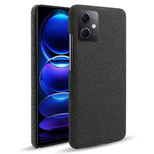 Xiaomi Redmi Note 12 5G (China) / Xiaomi Redmi Note 12 5G (India) / Xiaomi Poco X5 5G / Xiaomi Redmi Note 12 5G (Global) Handyhülle – Phone Case (Indien) / (China) / Poco X5 5G Einfarbige, sturzsichere mit Stoffstruktur