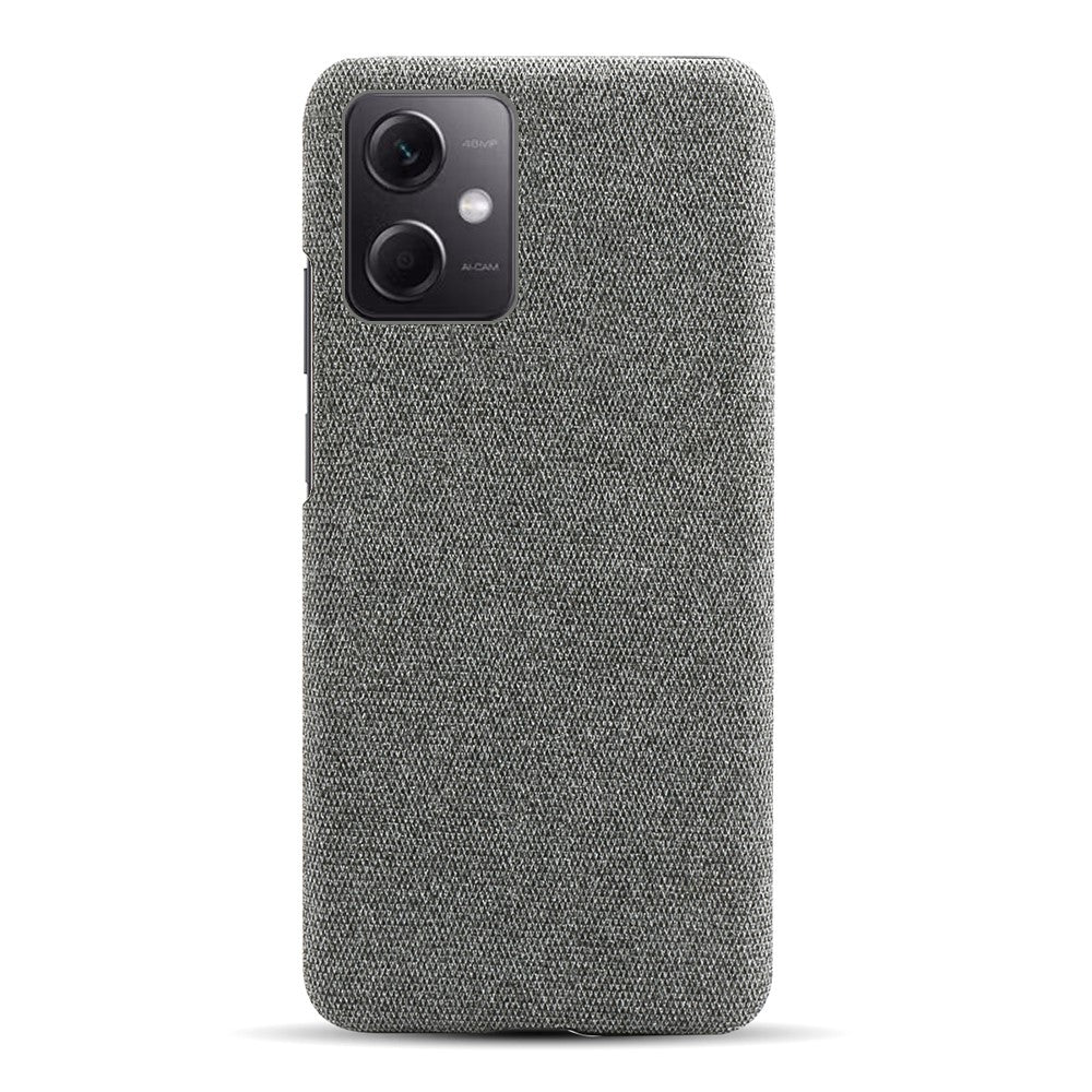 Phone Case For Xiaomi Redmi Note 12 5G (Global) / (India) / (China) / Poco X5 5G Solid Color Cloth Texture Drop-proof Phone Cover