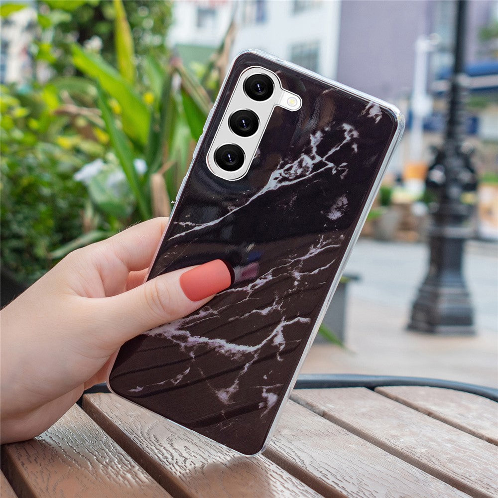 Galaxy A14 5G/4G Schutzhülle – Marmormuster & Kratzfest