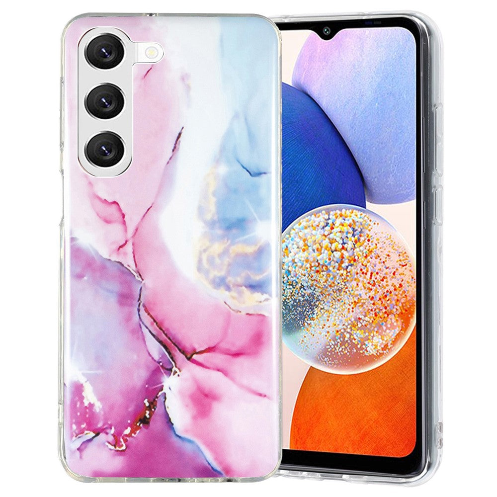 Galaxy A14 5G/4G Schutzhülle – Marmormuster & Kratzfest