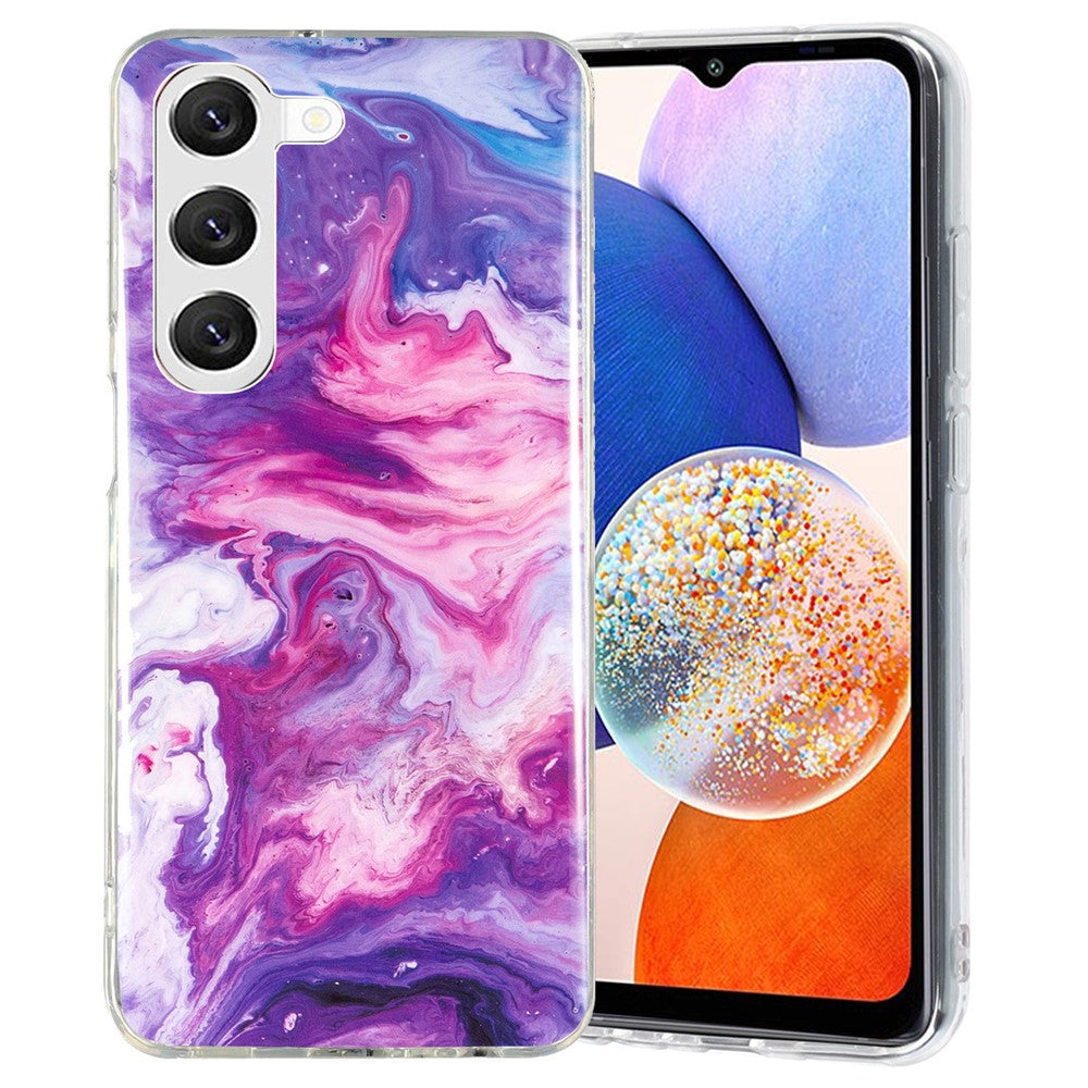 Galaxy A14 5G/4G Schutzhülle – Marmormuster & Kratzfest