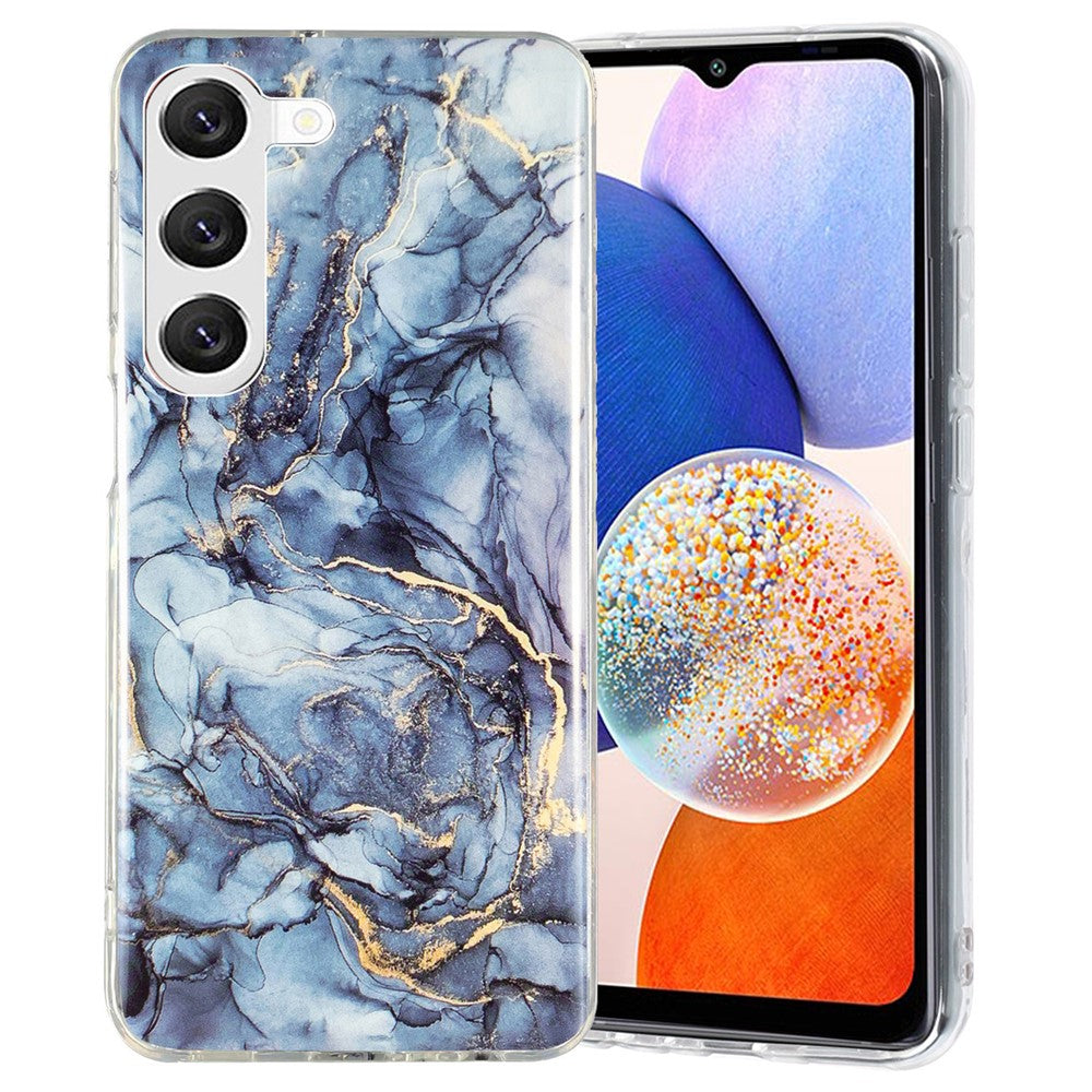 Galaxy A14 5G/4G Schutzhülle – Marmormuster & Kratzfest