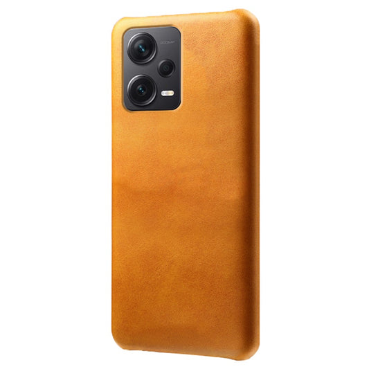Xiaomi Redmi Note 12 Pro+ 5G Handyhülle – mit Kalbslederstruktur, kratzfeste PC- mit PU-Lederbeschichtung