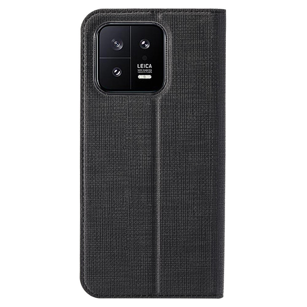VILI DMX Series Phone Leather Case for Xiaomi 13 5G Card Holder Stand Cell Phone Cover