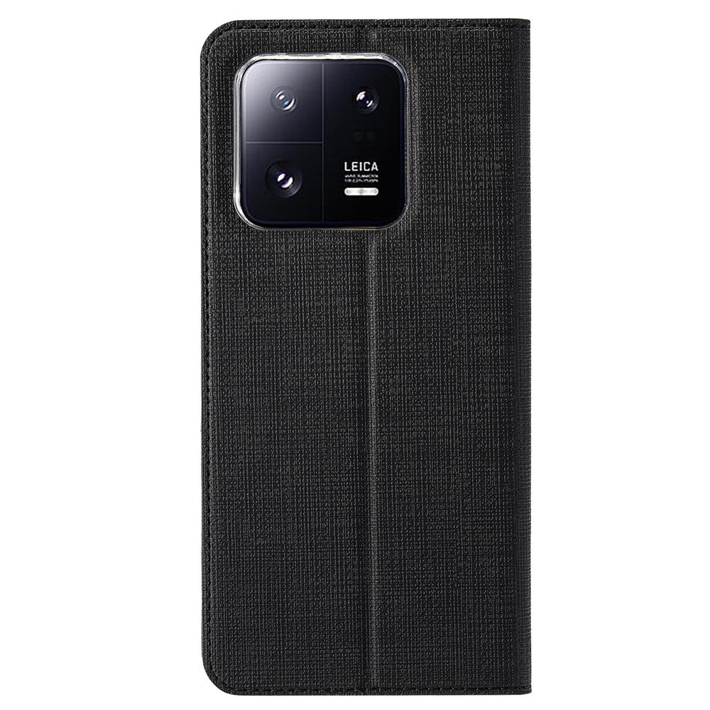 VILI DMX Series for Xiaomi 13 Pro 5G PU Leather Phone Stand Case Card Holder Protective Phone Cover