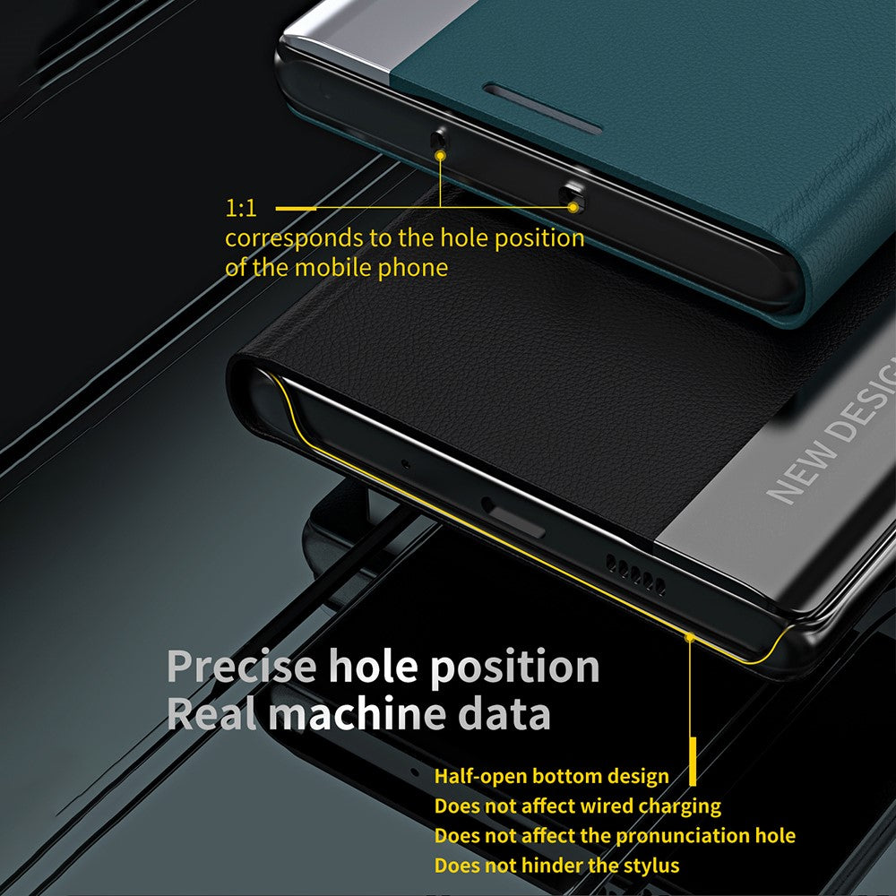 For Xiaomi Poco X5 5G / Redmi Note 12 5G (Global) / (India) / (China) Electroplating Phone Case PU Leather Stand Phone Cover