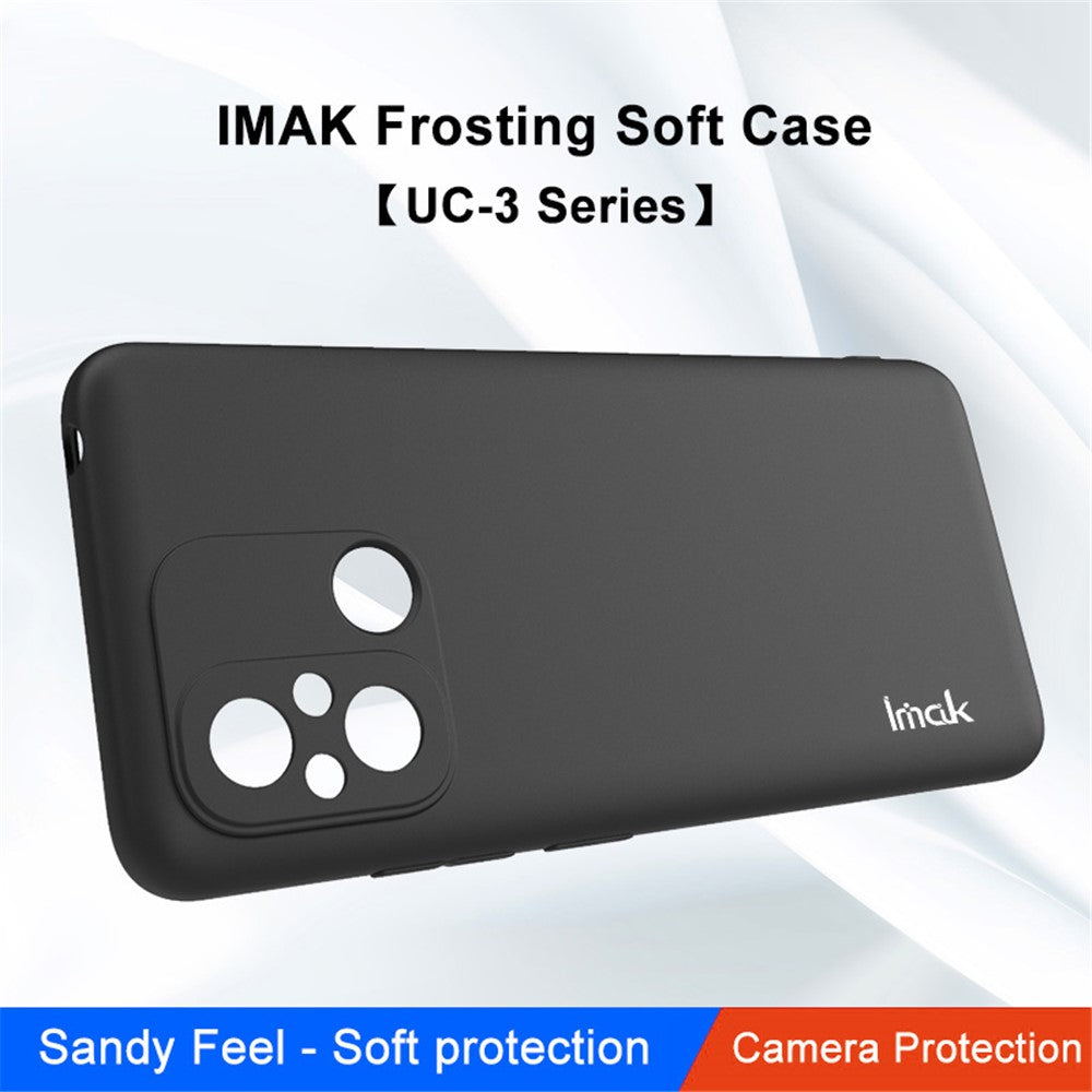 IMAK UC-3 Series Phone Cover for Xiaomi Redmi 12C 4G , Anti-fingerprint Matte TPU Phone Case