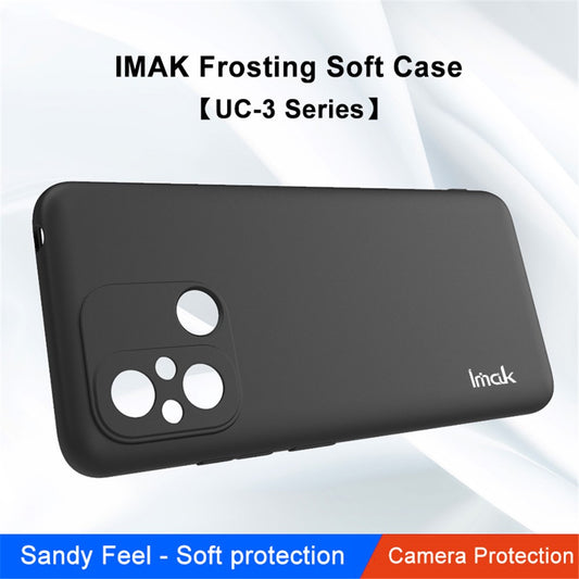 IMAK UC-3 Series Phone Cover for Xiaomi Redmi 12C 4G , Anti-fingerprint Matte TPU Phone Case