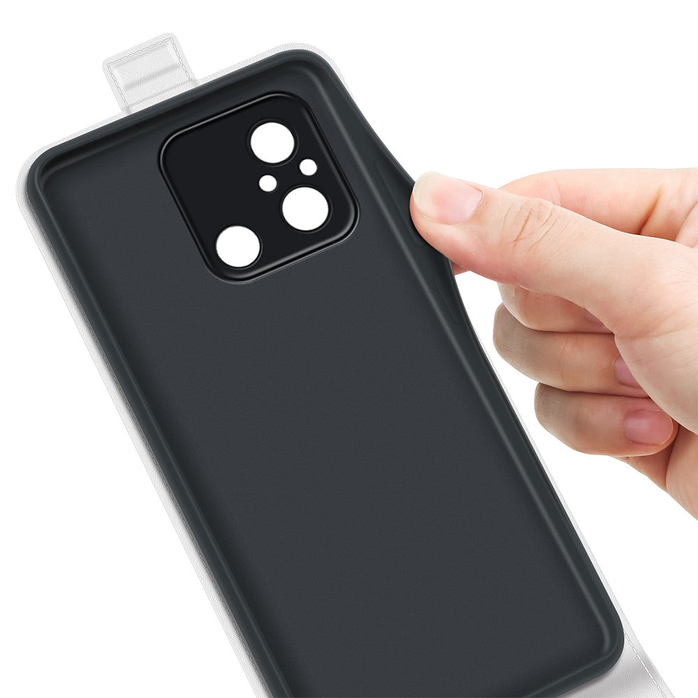 Vertical Flip Leather Phone Cover For Xiaomi Redmi 12C 4G , Crazy Horse Texture Smartphone Case with Card Slot
