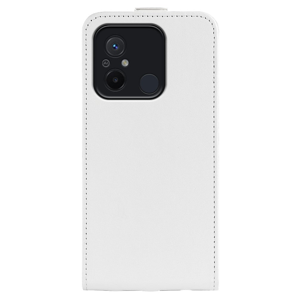 Vertical Flip Leather Phone Cover For Xiaomi Redmi 12C 4G , Crazy Horse Texture Smartphone Case with Card Slot