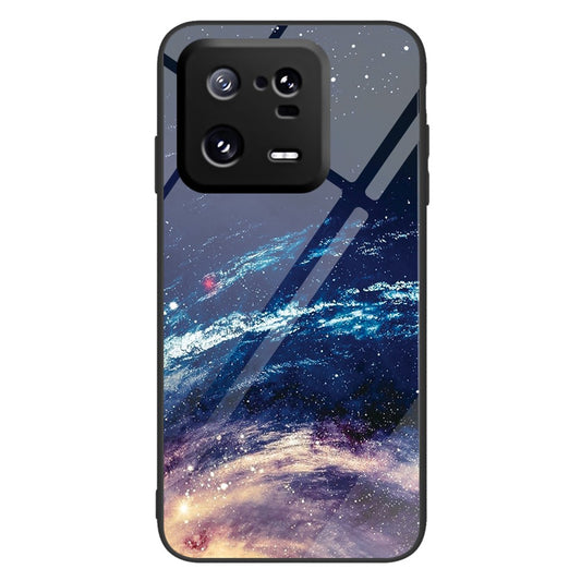Xiaomi 13 Pro 5G Handyhülle – mit Musterdruck aus gehärtetem Glas + PC + TPU