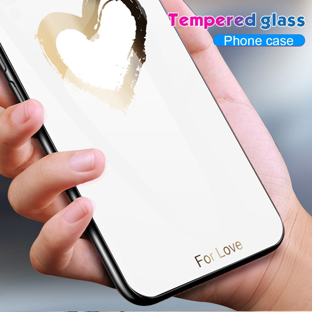 For Xiaomi 13 Pro 5G Cell Phone Case Pattern Printing Tempered Glass+PC+TPU Protective Phone Cover