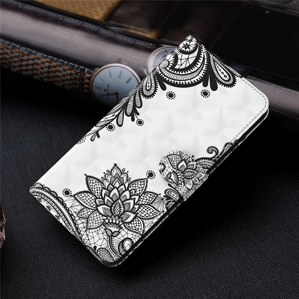 For Xiaomi Redmi Note 12 Pro 5G / Note 12 Pro Speed 5G / Poco X5 Pro 5G Leather Phone Case 3D Pattern Printing Cover Stand Wallet