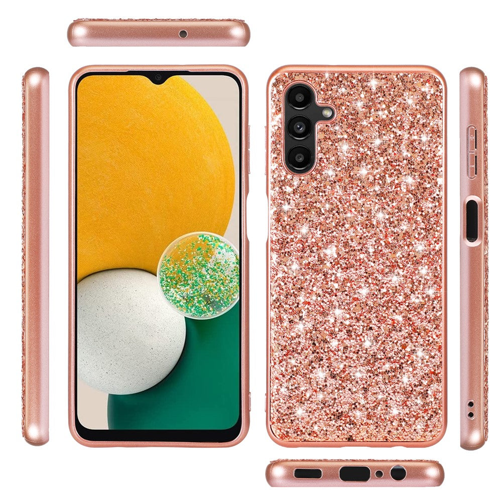 Galaxy A34 5G Schutzhülle – Funkelnde Glitzer-Rückseite