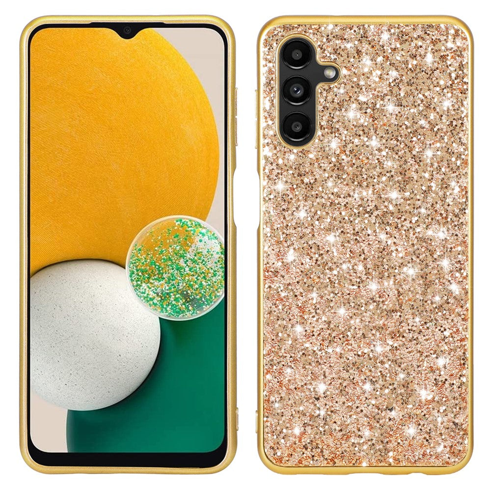 Galaxy A34 5G Schutzhülle – Funkelnde Glitzer-Rückseite