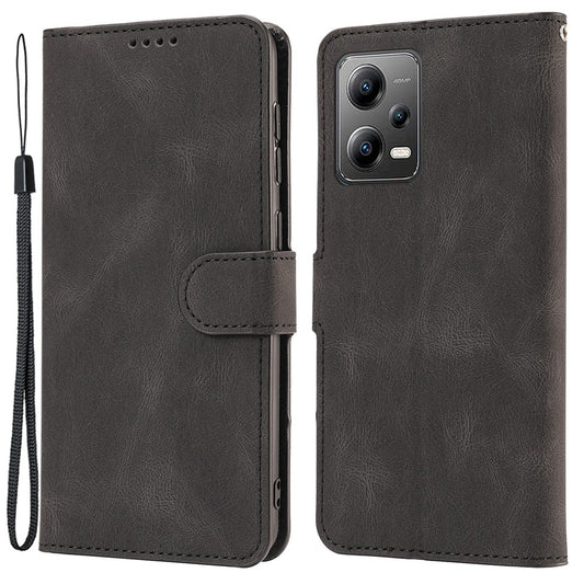 Xiaomi Redmi Note 12 Explorer 5G / Xiaomi Redmi Note 12 Pro+ 5G Handyhülle – Note 12 Explorer 5G Leder- mit Standfunktion und Riemen