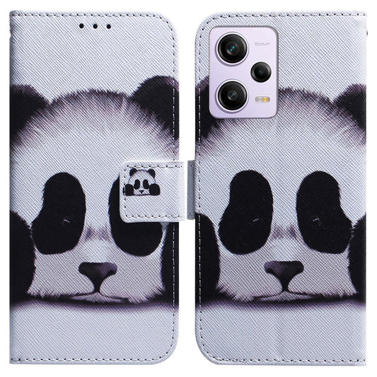 For Xiaomi Poco X5 Pro 5G / Redmi Note 12 Pro 5G / 12 Pro Speed 5G Phone Case Pattern Printing PU Leather Wallet Stand Cover